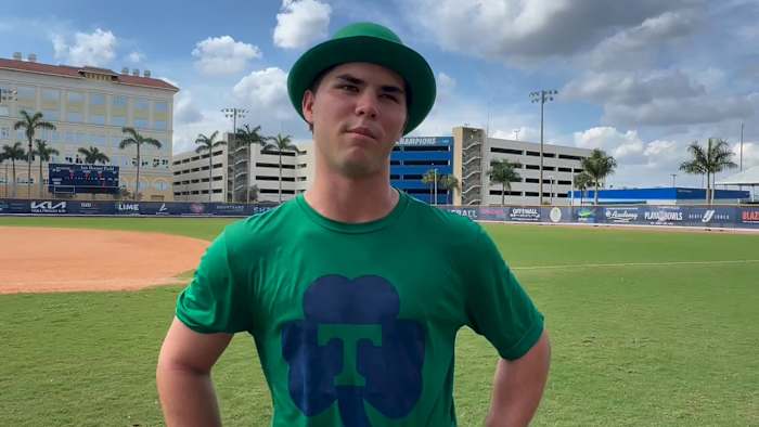 Taravella's EJ Burns, a Florida Gulf Coast commit, allowed just one in hit and struck out five in a 1-0 shutout of NSU University on Saturday. The Trojans have now won six straight.